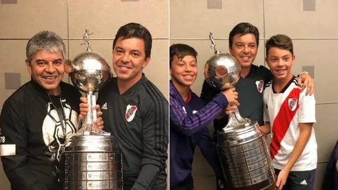 El Muñeco recibió todo el reconocimiento de su familia también.