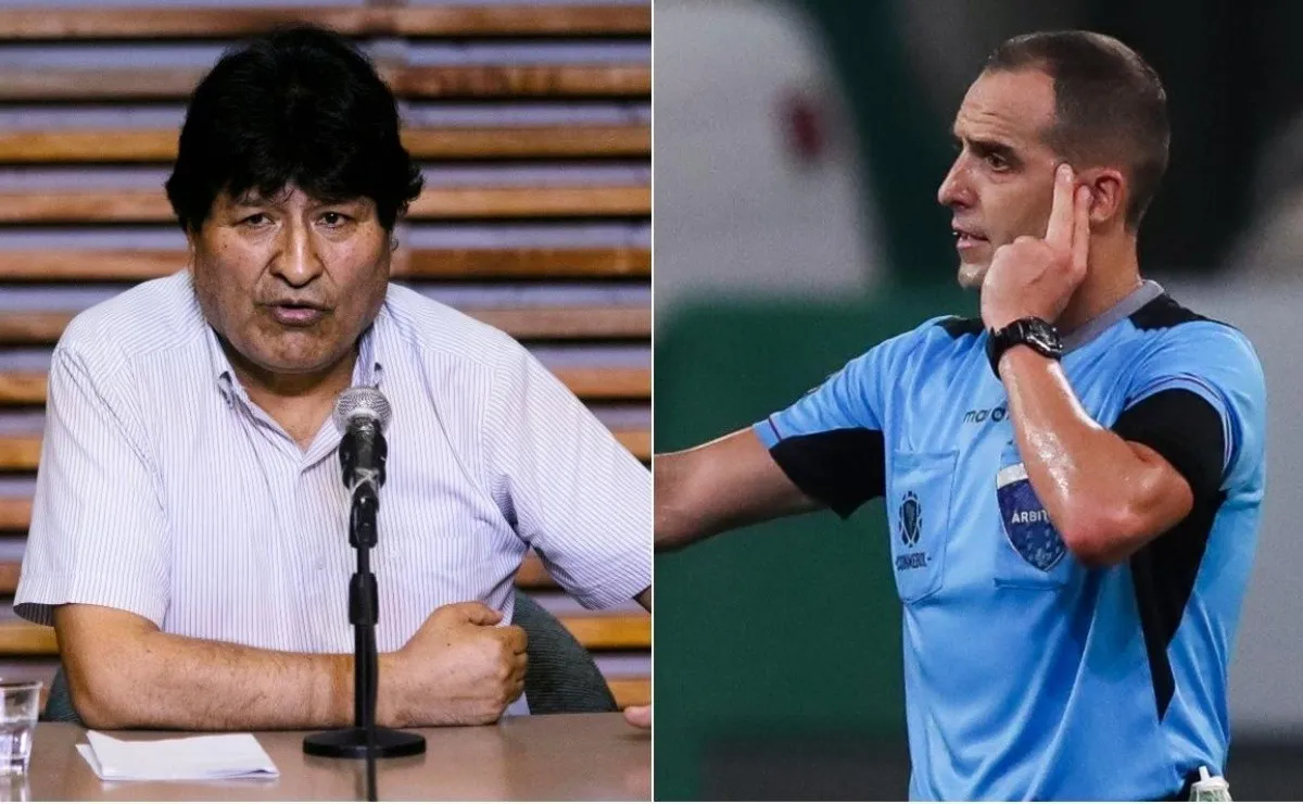 Evo Morales se solidarizó con River luego de la pésima actuación del VAR en el partido entre el Más Grande y Palmeiras por la semifinal de la Copa Libertadores.