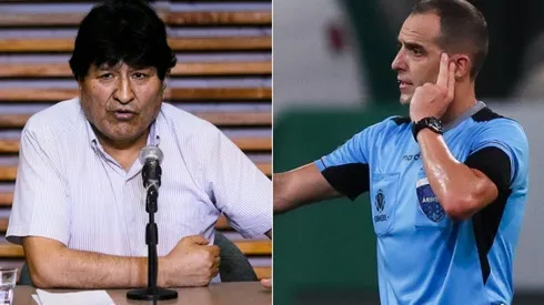 Evo Morales se solidarizó con River luego de la pésima actuación del VAR en el partido entre el Más Grande y Palmeiras por la semifinal de la Copa Libertadores.