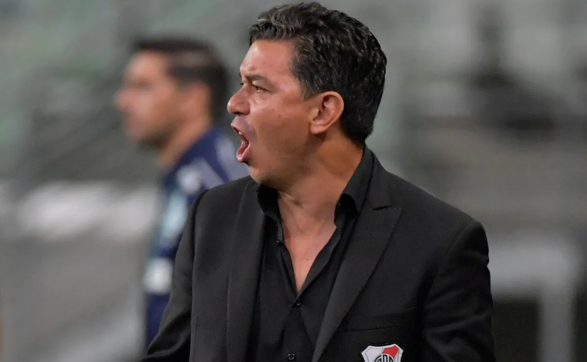 Marcelo Gallardo, a pura emoción y orgullo luego del partido