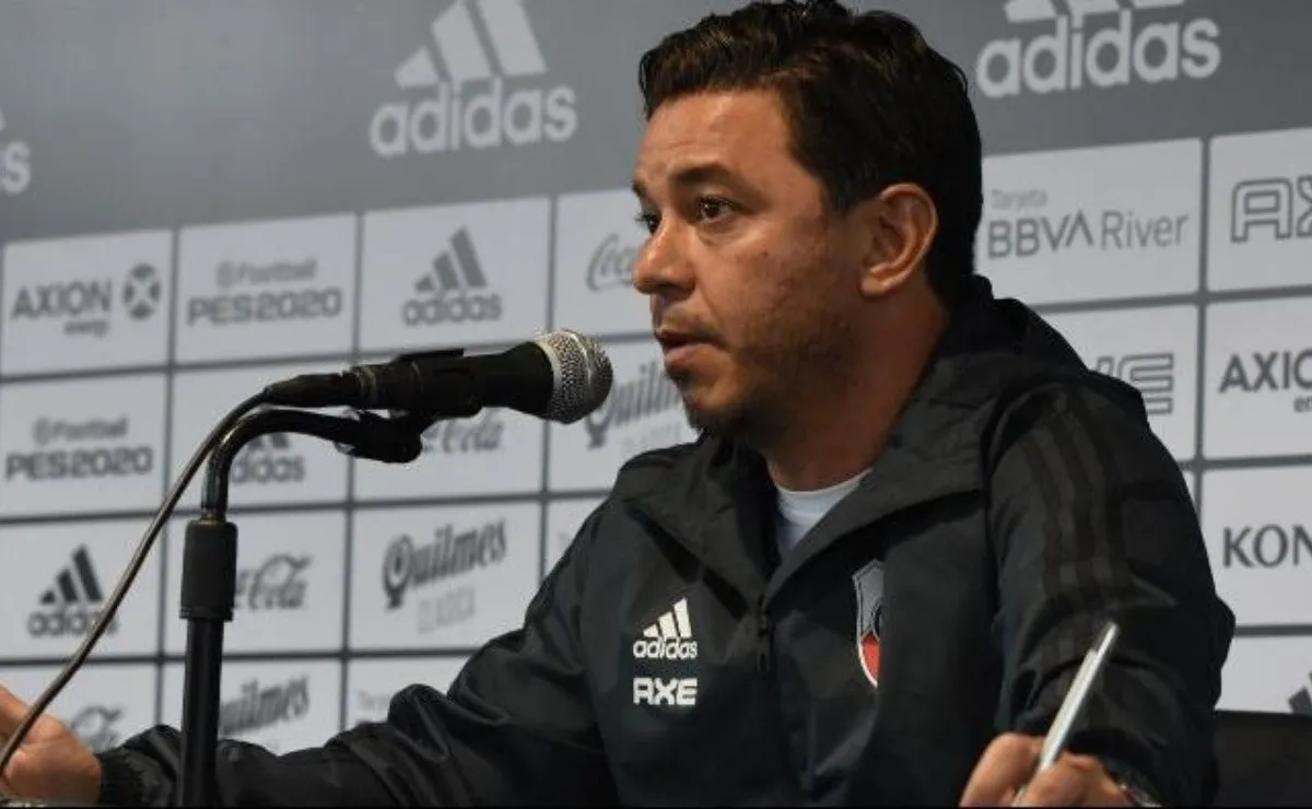 Marcelo Gallardo brindará una conferencia de prensa a partir de las 14 horas en la previa al duelo ante Palmeiras por la semifinal de la Copa Libertadores.