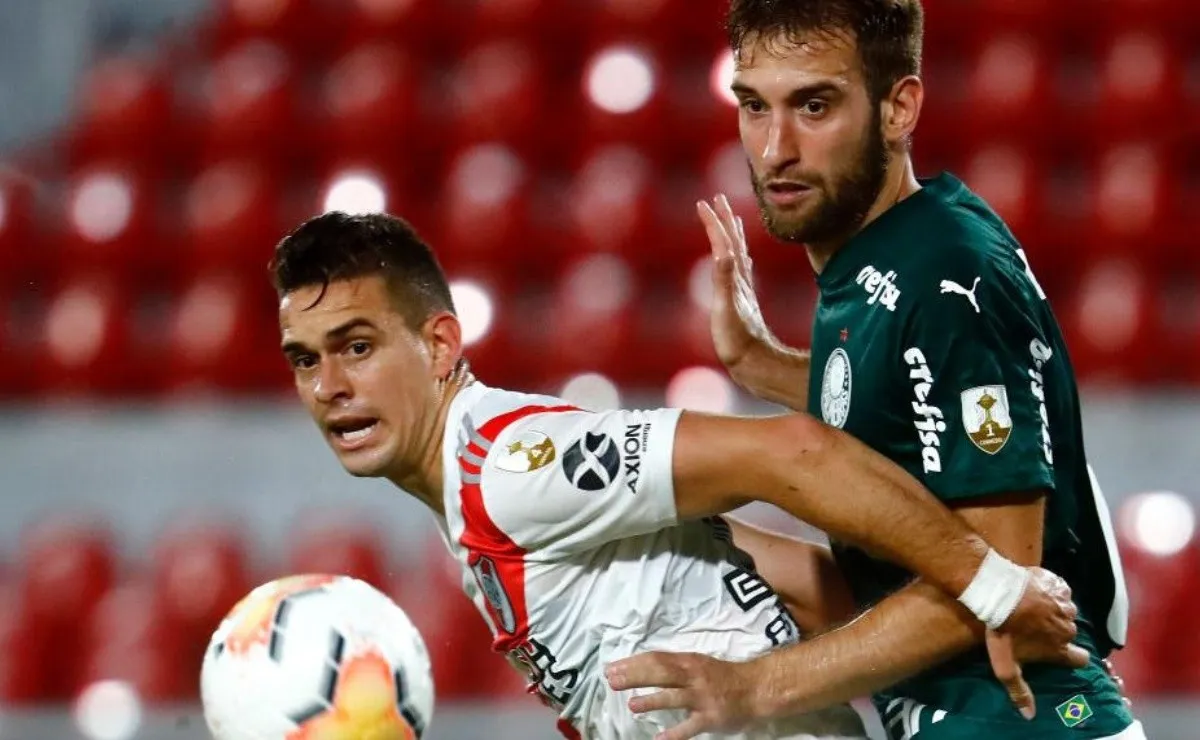 Rafael Borré, carta de gol de River.
