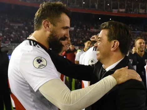 Gallardo se mostró sorprendido por la salida de Pratto