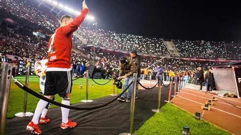 Rodrigo Mora disputó en River 182 partidos, convirtió 41 goles y ganó nueve títulos.