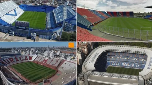 Todas las canchas donde River hizo las veces de local