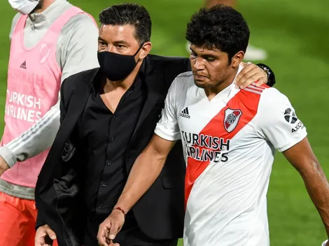 Gallardo enojado: ¿qué dijo el DT sobre su frase a Robert Rojas?