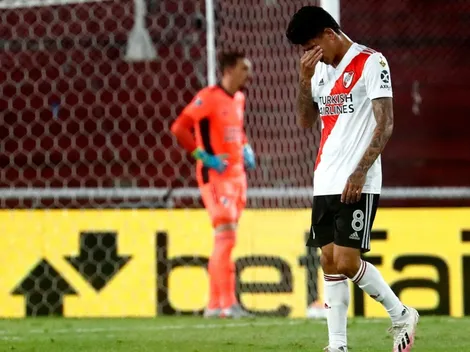 La inexplicable roja a Carrascal que dejó a River con 10