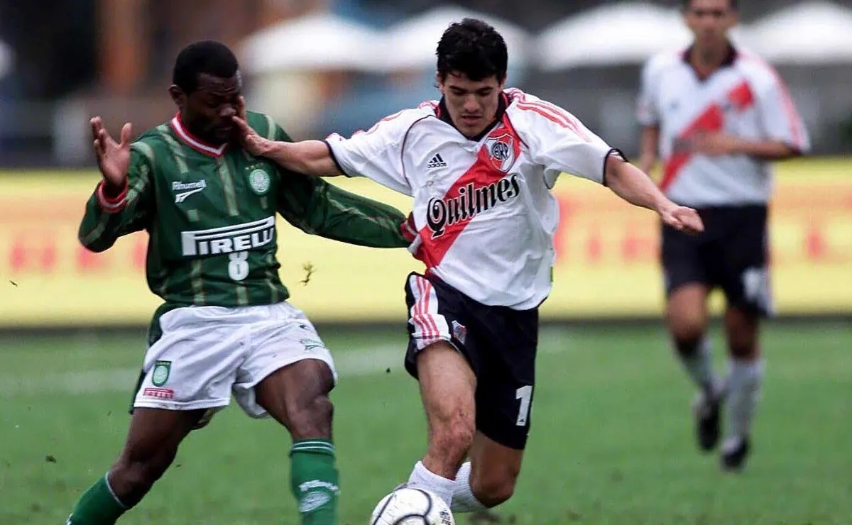 Una postal histórica de River enfrentando a Palmeiras.