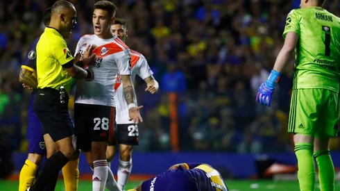 Lucas Martínez Quarta va a ser papá por tercera vez y su pareja lo comunicó con un guiño a la final ganada por River a Boca en Madrid.