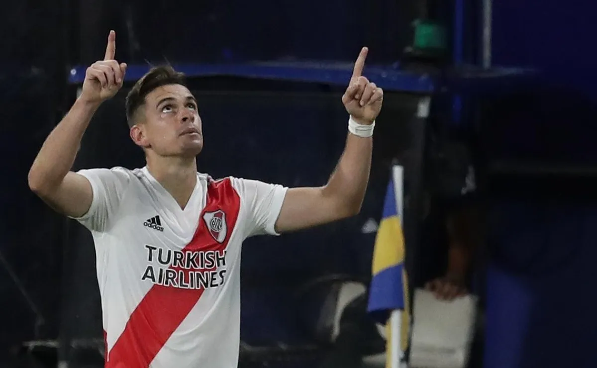 Borré alcanzó los 45 goles con la camiseta de River