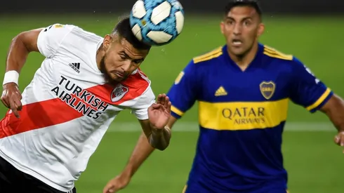 Paulo Díaz no jugó al cien por ciento ante Boca