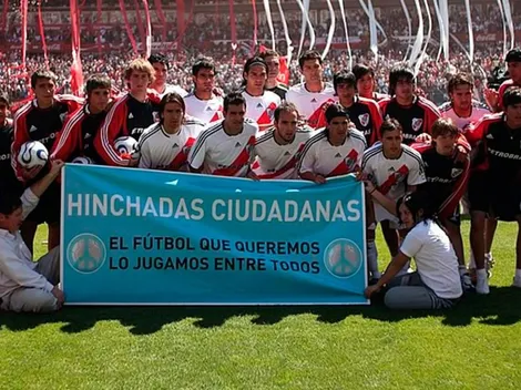 El superclásico que Ponzio jugó de 3