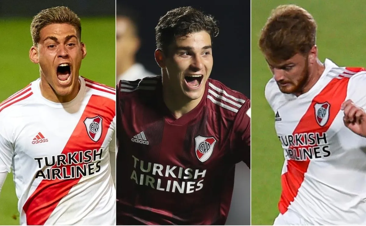 La salida de Lucas Pratto de River generó que el recambio ofensivo quedé en manos de Álvarez, Girotti, Beltrán y Rollheiser, todos chicos de Inferiores.