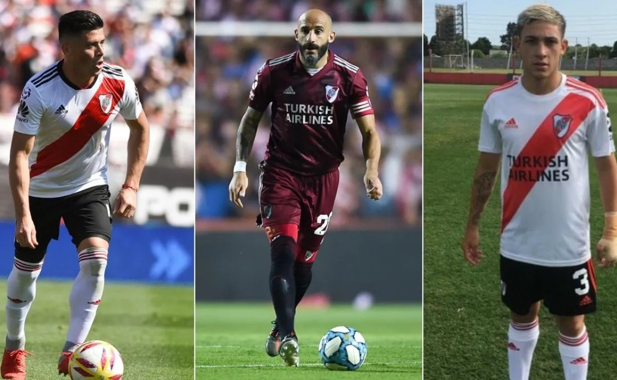 Jorge Moreira, Javier Pinola y Santiago Montiel, los candidatos a ocupar el lateral izquierdo