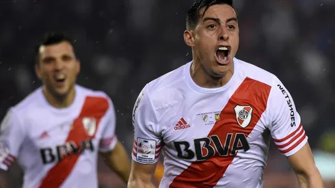 Ramiro Funes Mori jugó en River entre 2012 y 2015, en esos años disputó 109 partidos y marcó 11 goles, entre ellos uno a Tigres en la Final de la Libertadores 2015.