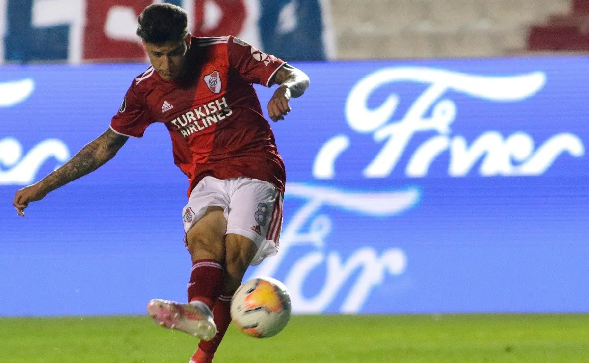 Marcelo Gallardo se deshizo en elogios para con Jorge Carrascal, la gran figura de la noche ante Nacional por la Copa Libertadores.
