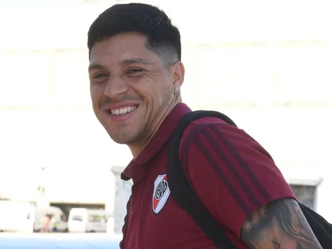 Enzo Pérez, recuperado y con la mira en Boca