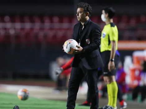 Gallardo y el respeto por Palmeiras