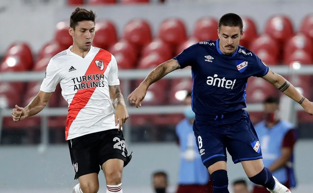 Gabriel Neves será titular mañana contra River en la Copa Libertadores