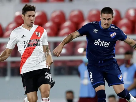 El volante de Nacional habló sobre el interés de River