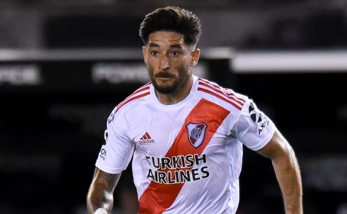 Casco lleva 146 partidos oficiales en River y marcó 4 goles