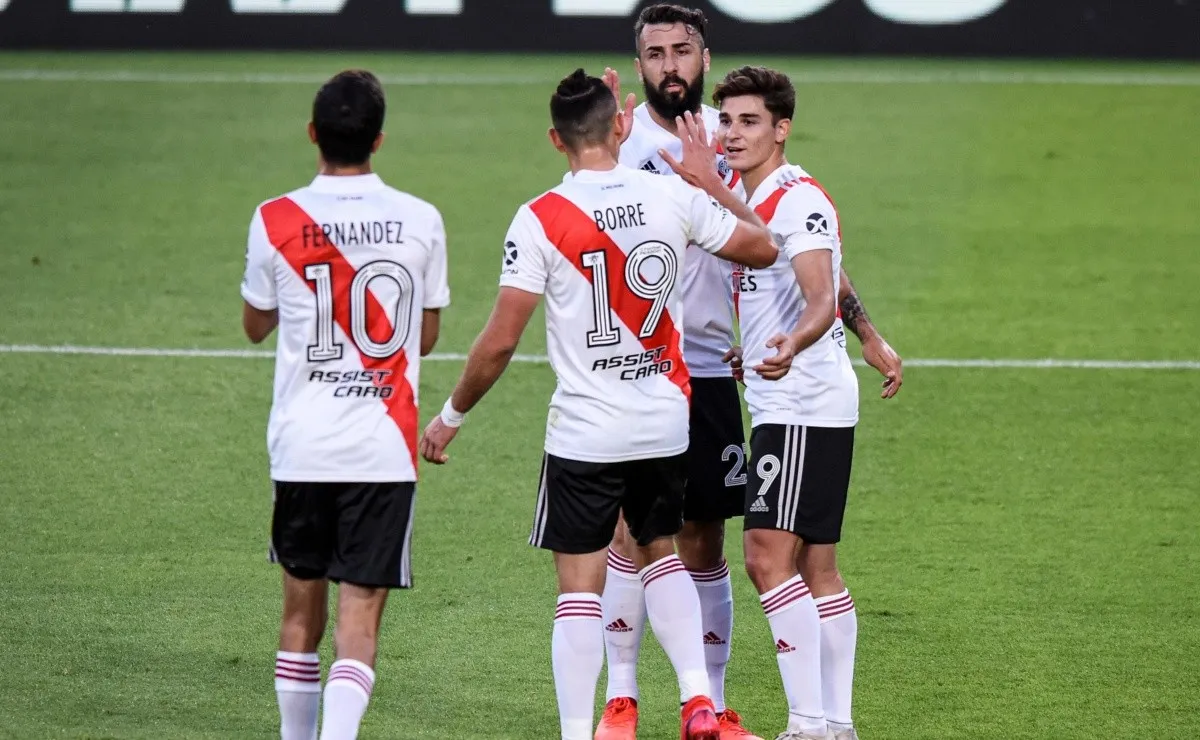 El conjunto de Marcelo Gallardo abre la Zona Campeonato contra Argentinos Juniors en el Estadio Libertadores de América. River busca su sexto triunfo consecutivo.
