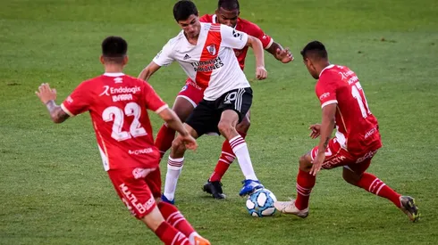 River abre la Zona Campeonato contra Argentinos Juniors a partir de las 19.20 horas en el Estadio Libertadores de América. Busca su sexto triunfo consecutivo.