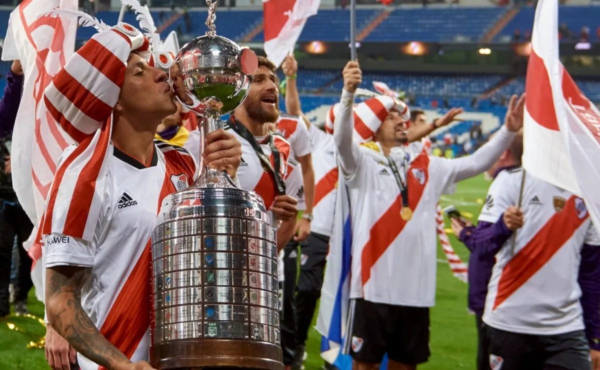 Enzo Pérez cumplió su sueño, ganar la Copa Libertadores ante el máximo rival.