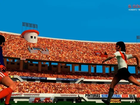 Recrearon en 3D el gol del Beto Alonso que no pudo hacer Pelé