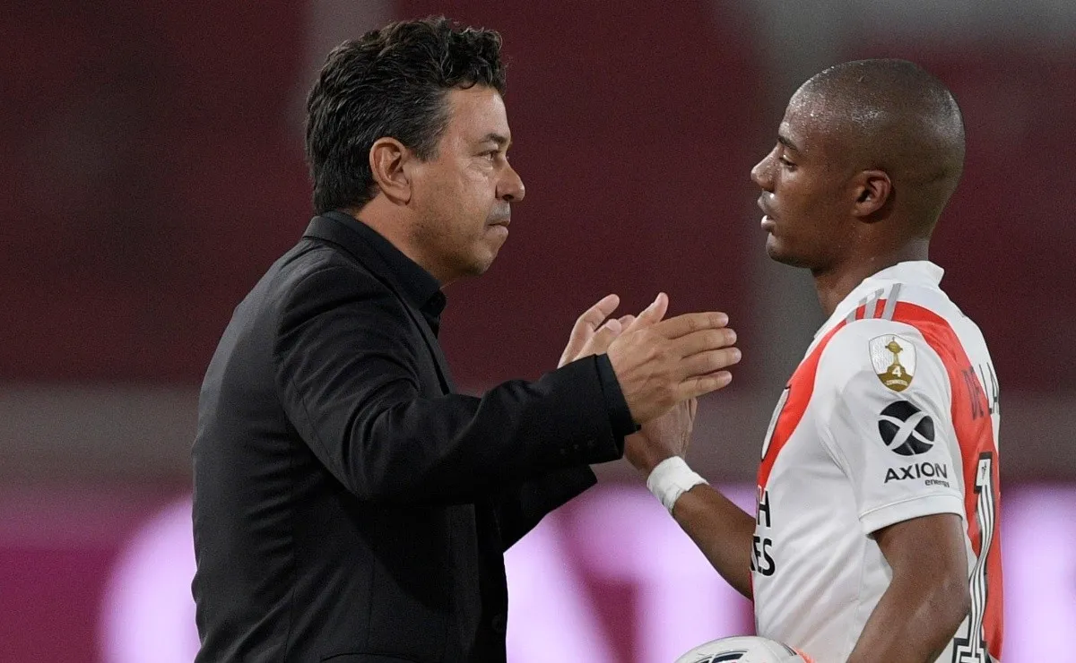 Marcelo Gallardo dio a conocer el equipo que enfrentará a los uruguayos
