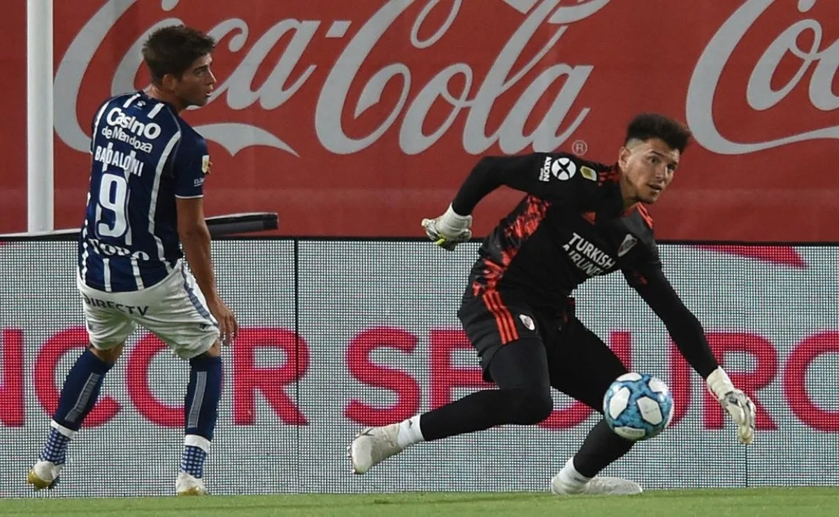 Enrique Bologna mantuvo su valla en cero durante 323 minutos desde su ingreso a la titularidad por la Copa Diego Maradona, Badaloni puso fin a la misma.