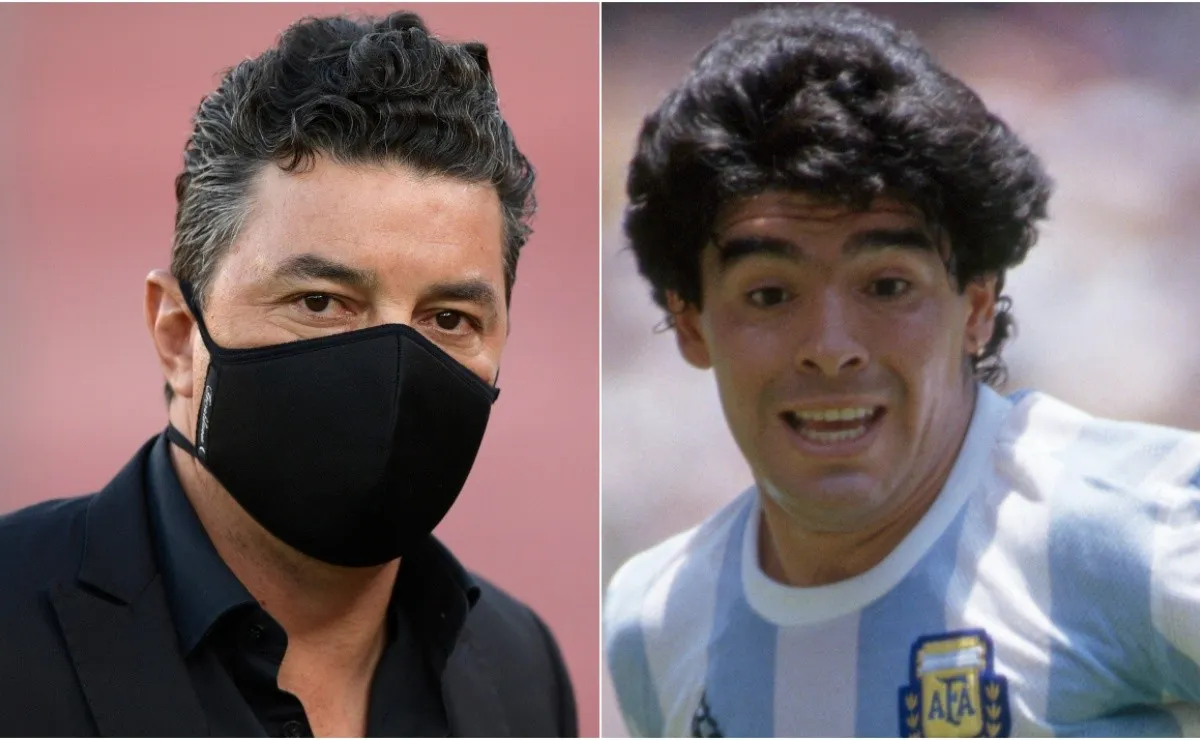 Al DT se lo escuchó emocionado al momento de hablar sobre Maradona.