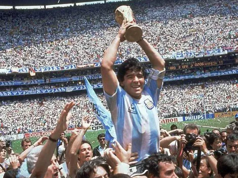 Jugadores y exjugadores de River despidieron a Maradona