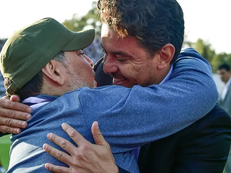 El homenaje de Gallardo a Maradona en su perfil de WhatsApp