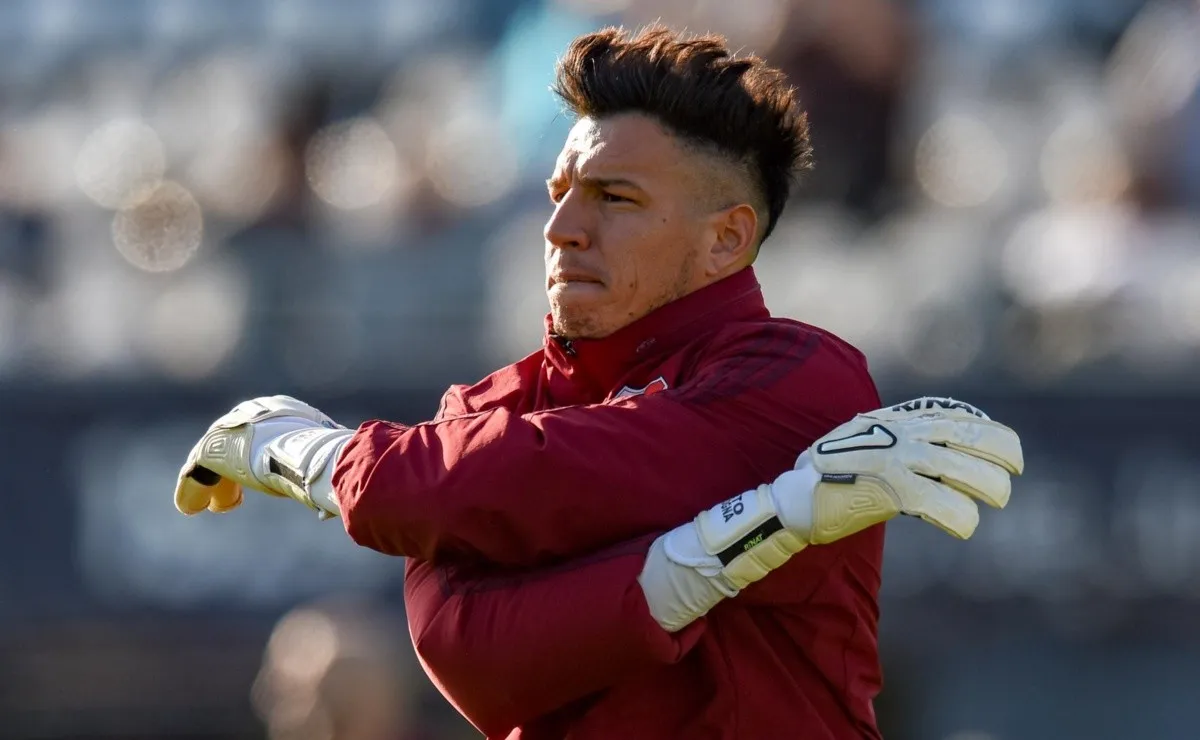 Enrique Bologna volverá a ser titular en el arco de River frente a Rosario Central