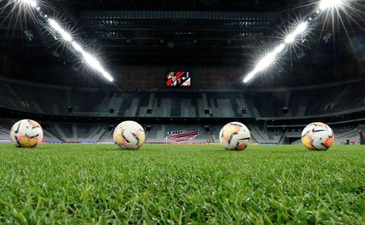 Así se encuentra el césped del estadio donde River disputará mañana la Copa Libertadores