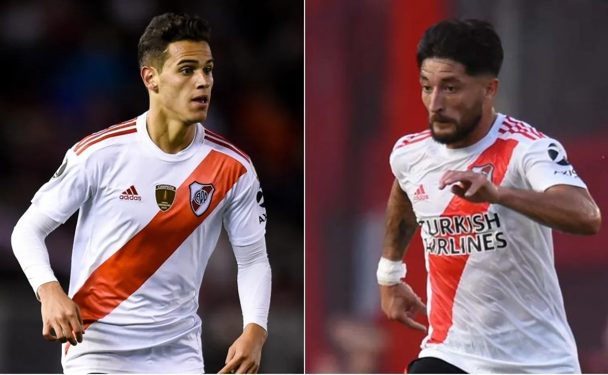 Milton Casco acumula 143 partidos en River y convirtió cuatro goles. Por su parte Cristian Ferreira suma 6 tantos en 43 encuentro con el Más Grande.