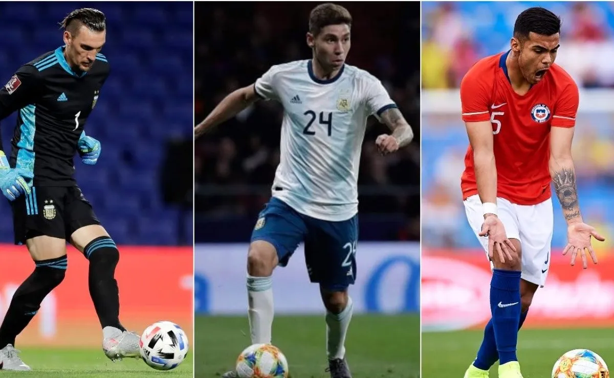 Los tres futbolistas de River jugaron todos los minutos con sus selecciones
