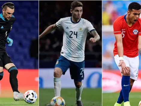 Armani, Montiel y Díaz, los más desgastados en las Eliminatorias