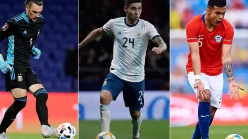 Los tres futbolistas de River jugaron todos los minutos con sus selecciones