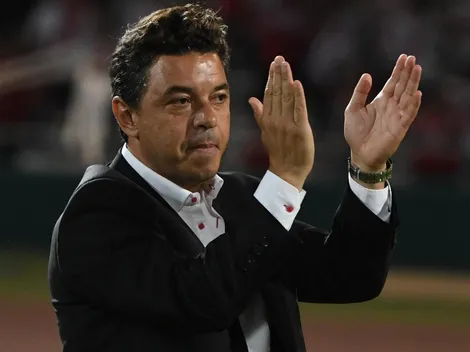 Gallardo sorprendió con la formación: cambio de esquema