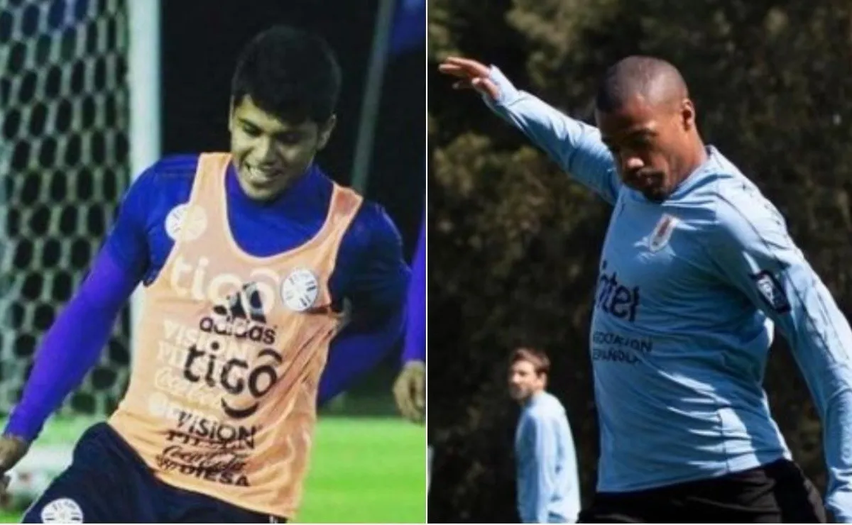 De La Cruz sumó 69 minutos para la Selección de Uruguay mientras que Rojas no jugó ante Bolivia para Paraguay.