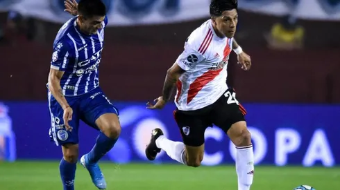 Enzo Pérez, titular indiscutido en River.