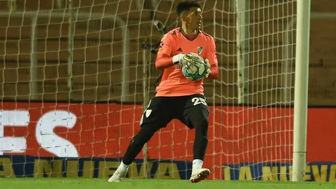 Bologna está disputando su décimo partido en el arco de River. Llega cuatro años en el club.