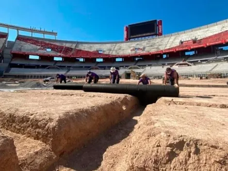 Así si encuentra el Monumental a tres meses del comienzo de las obras