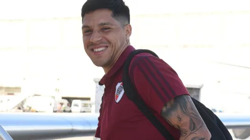 Enzo Pérez anticipó en broma el hecho de jugar de marcador central