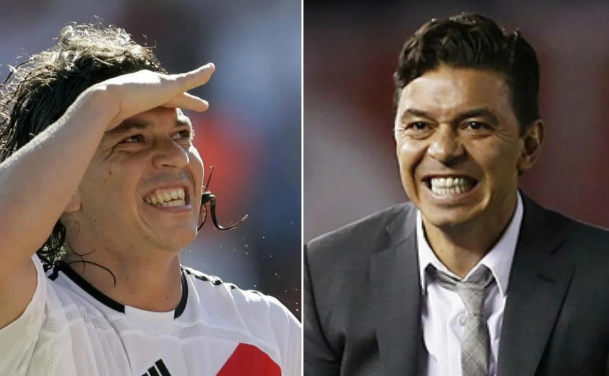 Marcelo Gallardo brilló en River como jugador y como entrenador