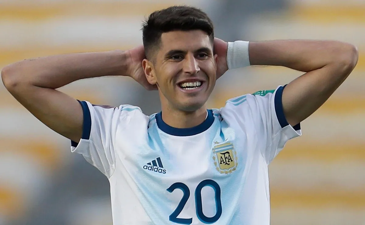 Exequiel Palacios fue una de las grandes figuras de Argentina en la victoria de la Selección ante Bolivia en La Paz.