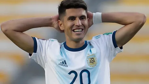 Exequiel Palacios fue una de las grandes figuras de Argentina en la victoria de la Selección ante Bolivia en La Paz.