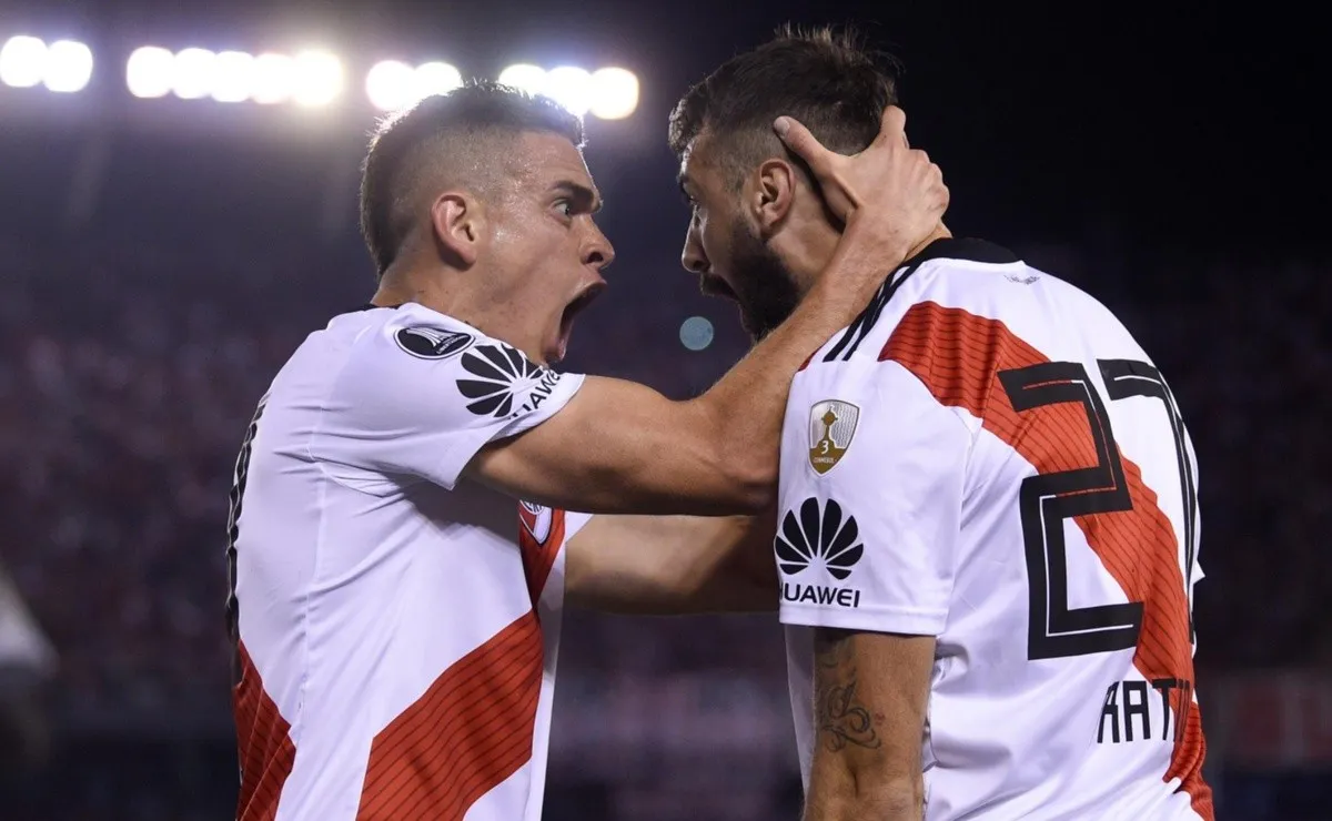 Lucas Pratto y Rafael Borré se divirtieron jugando en modo online